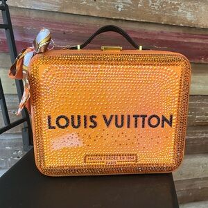 Sparkling Bedazzled Handbag Designed & Handmade by Artist